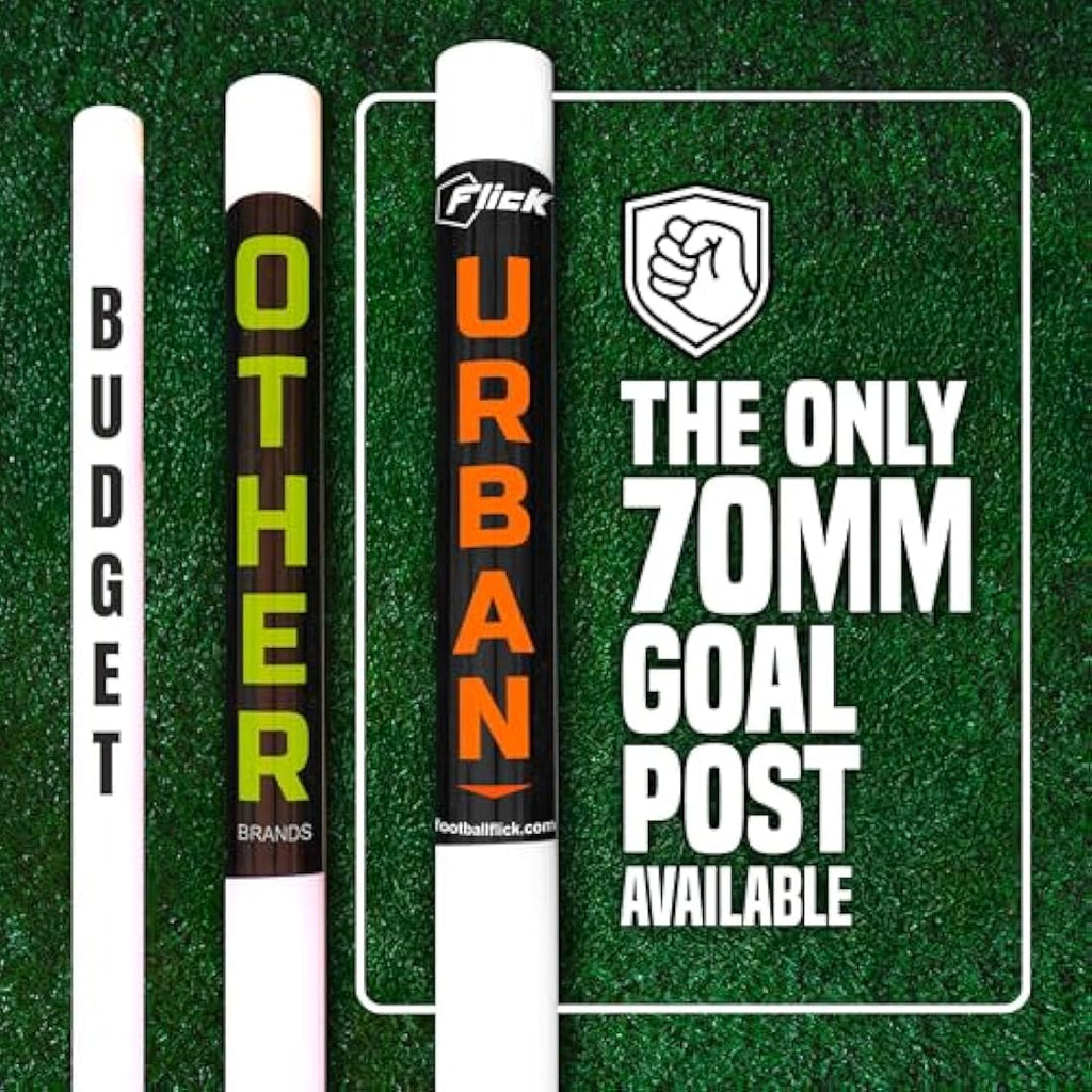 Football Flick uPVC Match Goal – All Weather Garden Training Goal