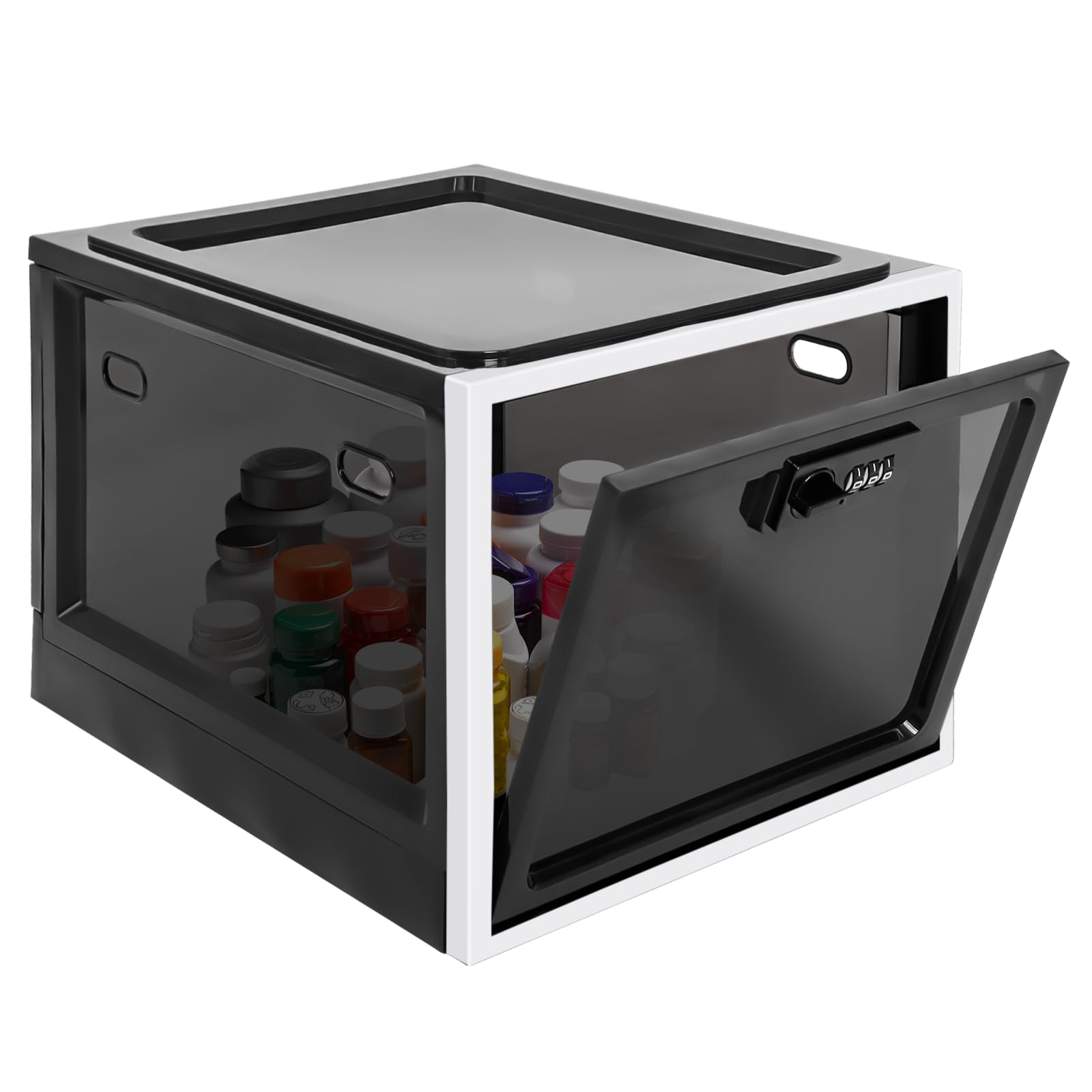 Gekufa Lockable Storage Box – 3-Digit Combination Medication Container