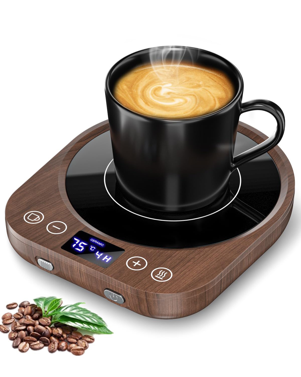 MQFORU Coffee Mug Warmer for Desk | 9 Temp Settings & Auto Shut Off