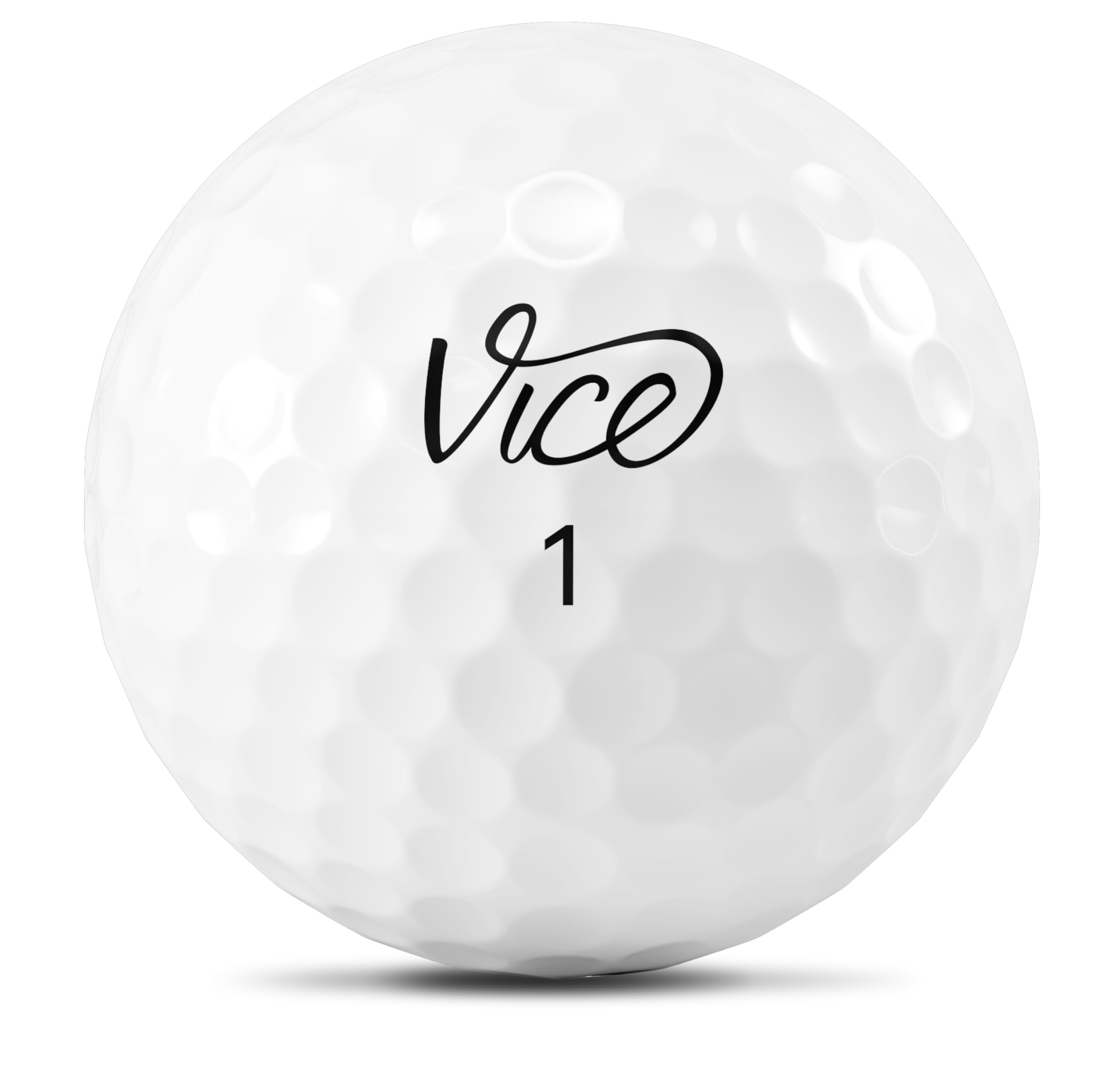 Vice Golf Pro White Golf Balls – 3-Piece Cast Urethane Cover (2020)