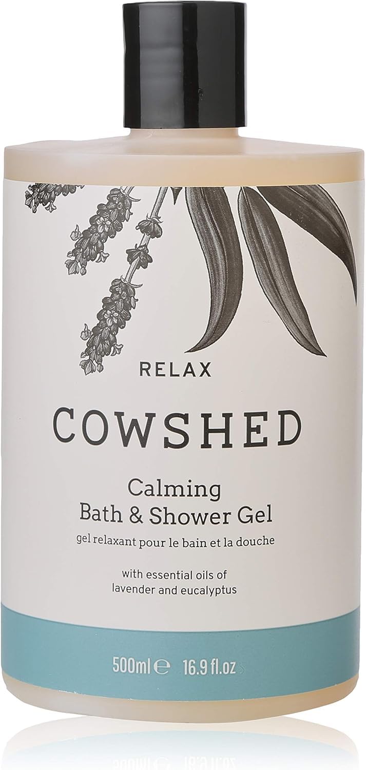 Cowshed Relaxing Lavender & Eucalyptus Bath and Shower Gel - 500ml