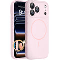 Miracase iPhone 17 Pro Max Case | MagSafe Silicone Shockproof – Sand Pink