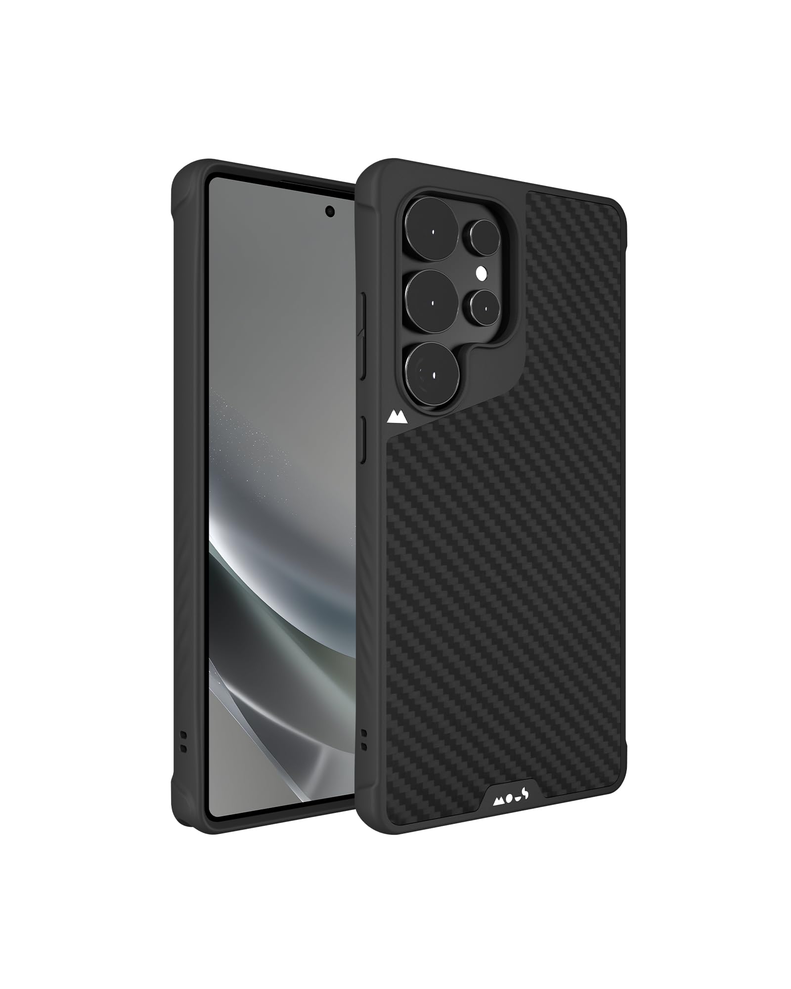 Mous Samsung Galaxy S25 Ultra Case | Carbon Fibre MagSafe Cover