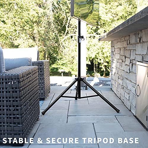 VIVO Portable TV Floor Stand – Adjustable Tripod Mount for LCD LED Screens