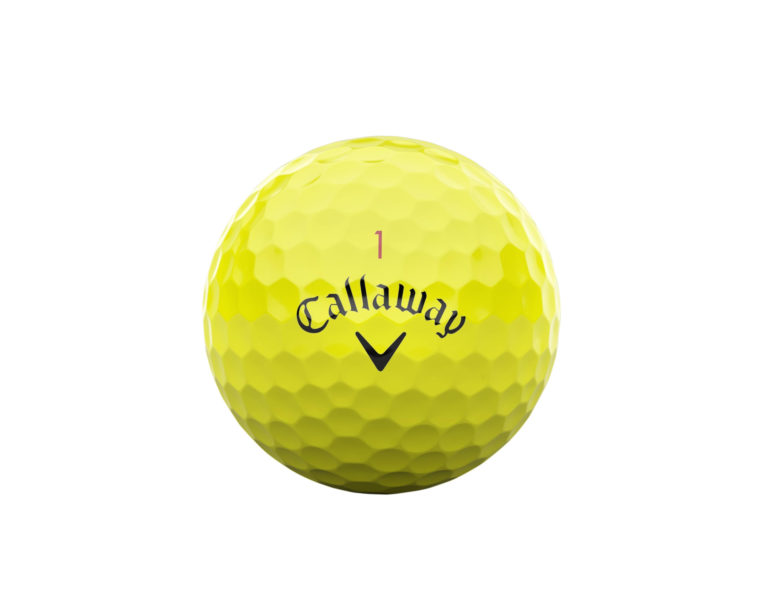 Callaway Chrome Tour X 2024 Premium Golf Balls – Yellow, 12 Pack