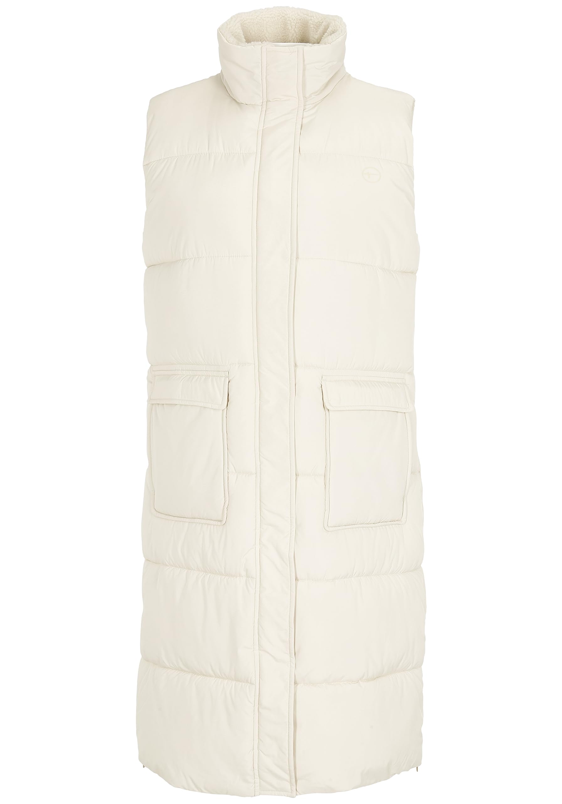 Tamaris Bandirma Women's Sleeveless Vest Jacket – Tapioca – Size 36 EU