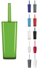 KW Easy Enclosed Plastic Toilet Brush and Holder - Green | Jolof Store