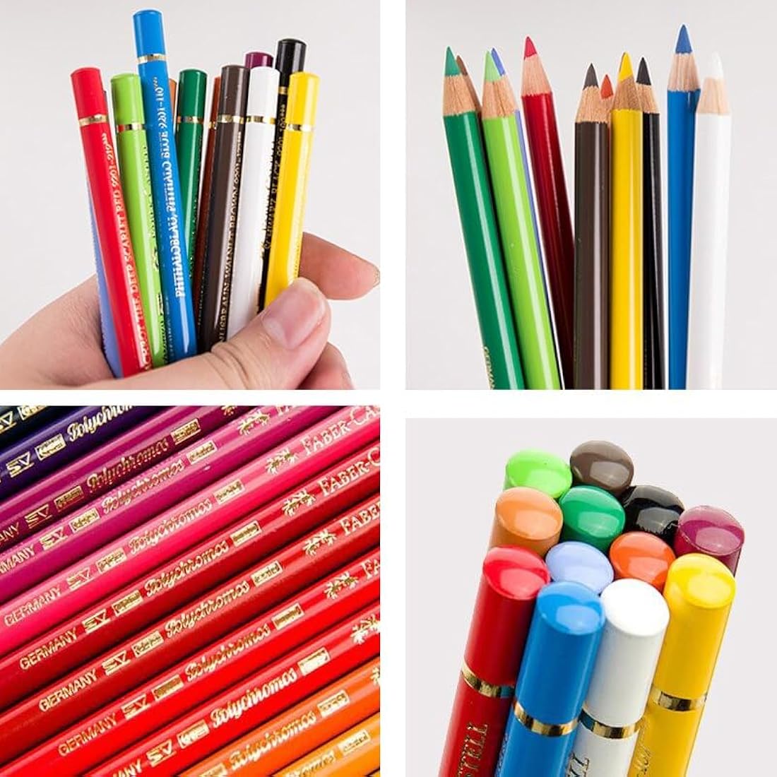 Faber-Castell Polychromos Colour Pencils | Tin of 24 Artist Pencils