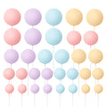The Baked Studio Cake Decorating Balls - 32pc Mixed Pastel Bundle