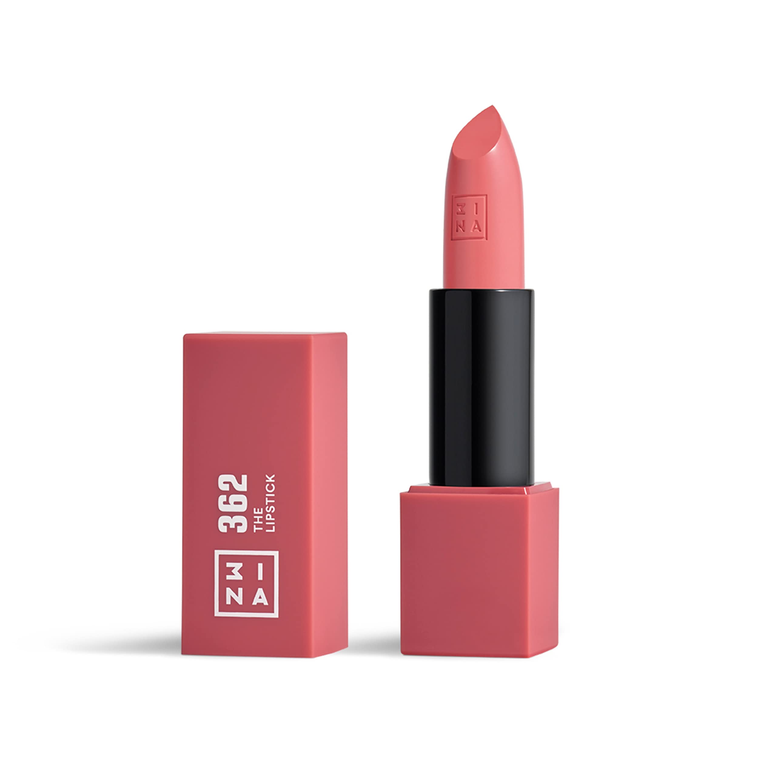 3INA MAKEUP The Lipstick 362 – Vegan Semi-Matte Pink Satin Lipstick