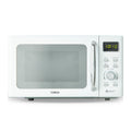 Tower Digital Microwave with Mirror Door, 800W, 20L – White & Chrome