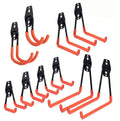 Jolof Store Heavy Duty Steel Garage Storage Hooks for Tools - 10 Pack