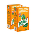 Erva Mate Tradicional Barão para Chimarrão - Kit com 2 Unidades de 1kg