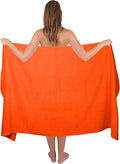 Extra Large Jumbo Bath Sheet – 100% Egyptian Cotton 600 GSM Orange