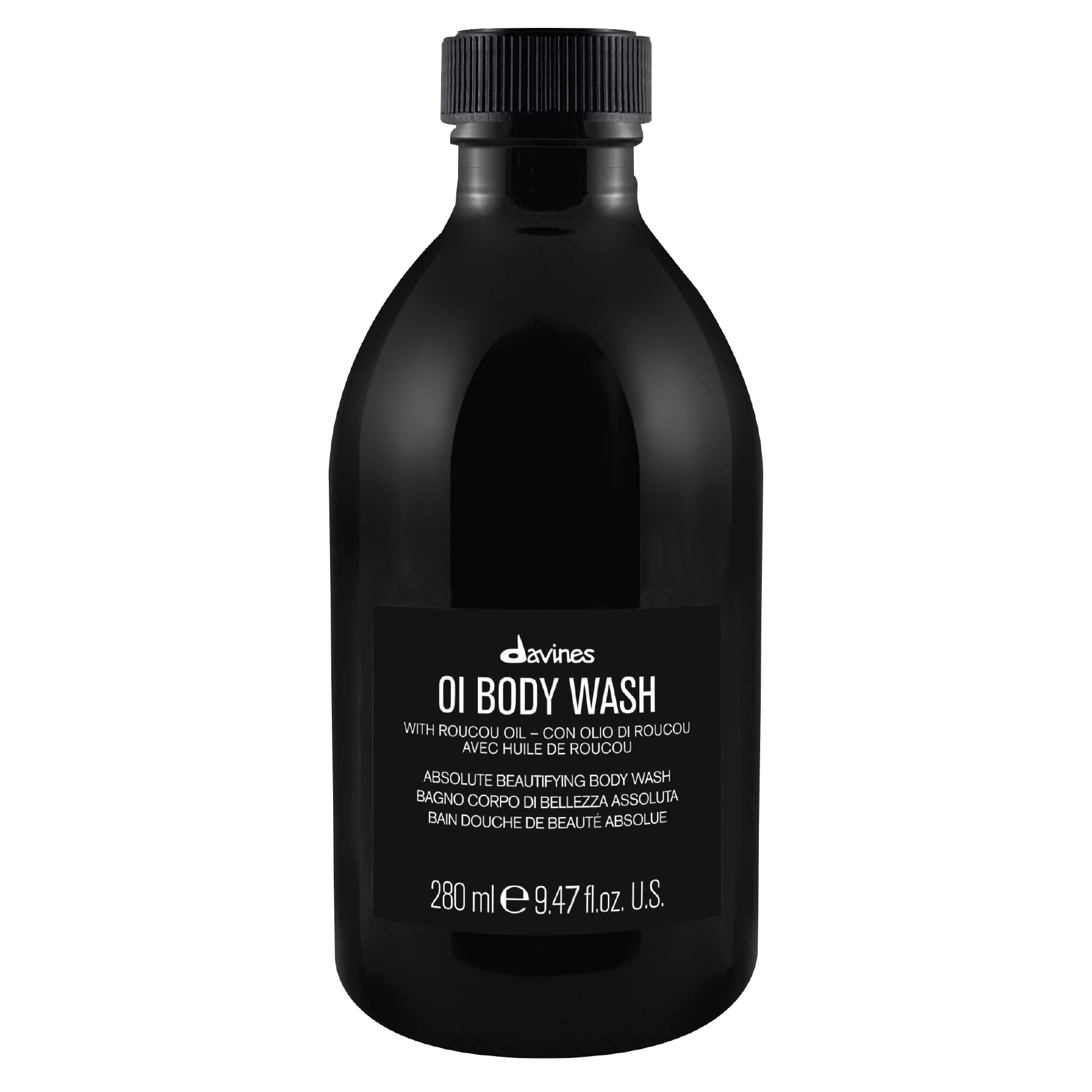 Davines OI Body Wash – Moisturizing Cleanser with Roucou Oil, 280ml