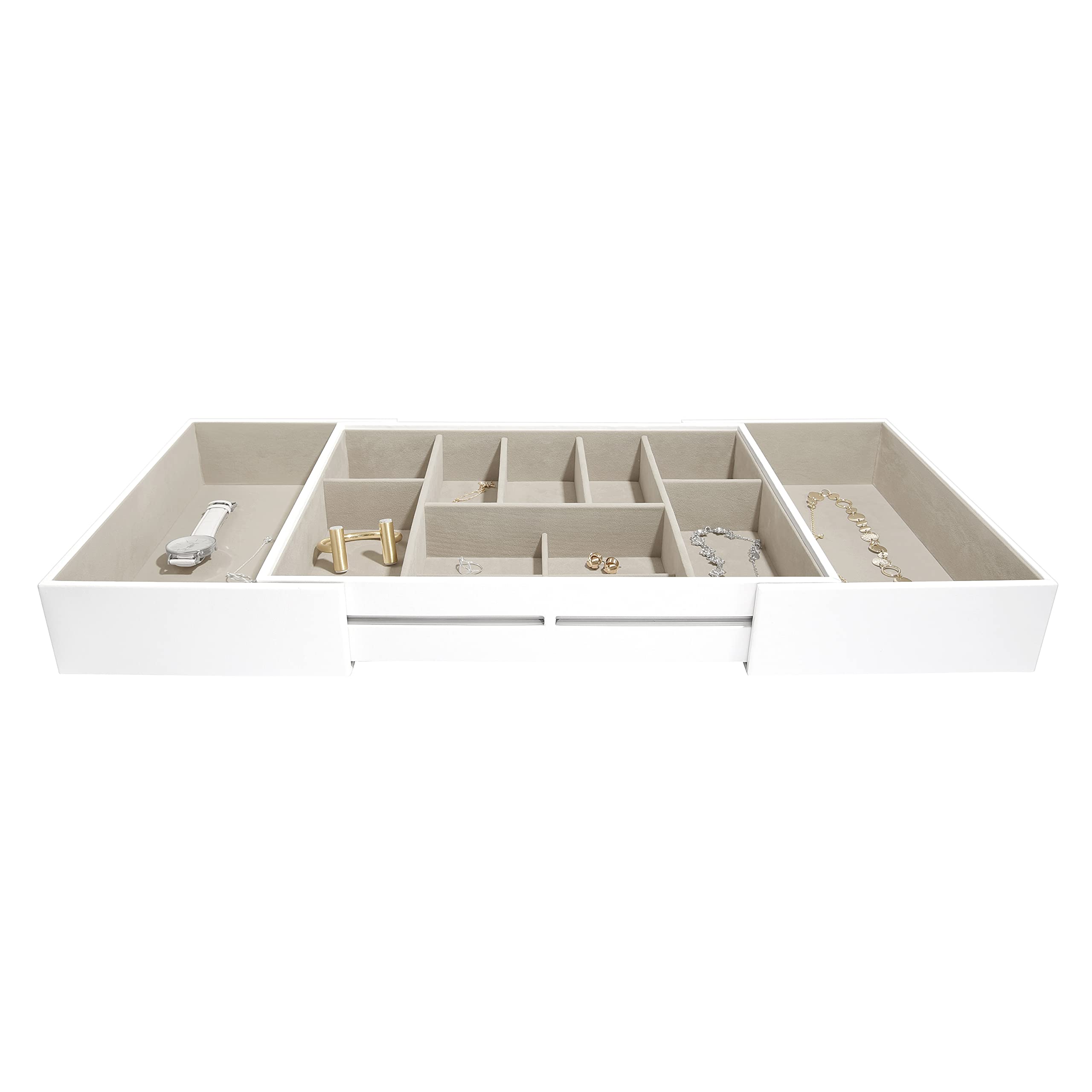 Stackers Large Slider Jewellery Organiser | Adjustable Drawer Tray