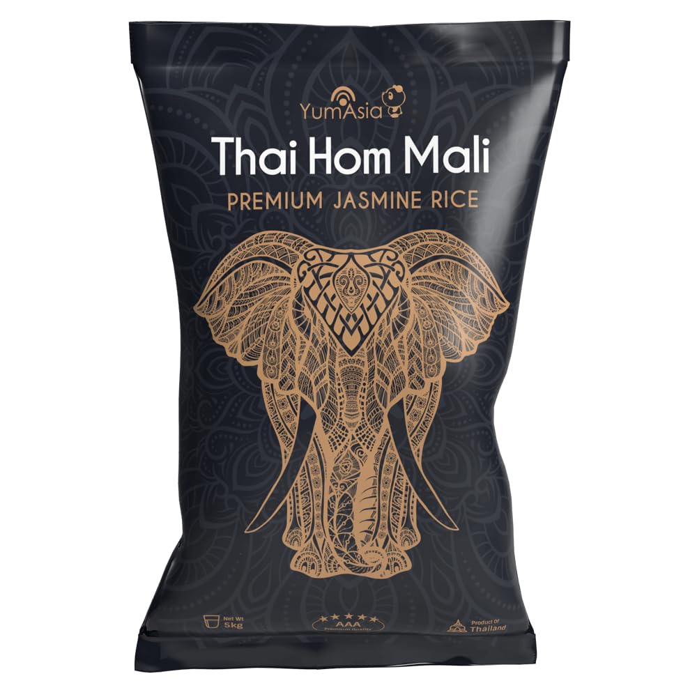 Yum Asia Thai Hom Mali Premium Jasmine White Rice - 5kg Bag