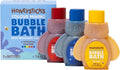 Honeysticks Non-Toxic Kids Bubble Bath 3-Pack | Plant-Based Color Mixing