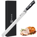 PAUDIN 12 Inch Carving Knife | High Carbon Steel Meat Slicer with G10 Handle
