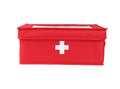 2-Layer First Aid Box – Clear Medicine Storage Organizer