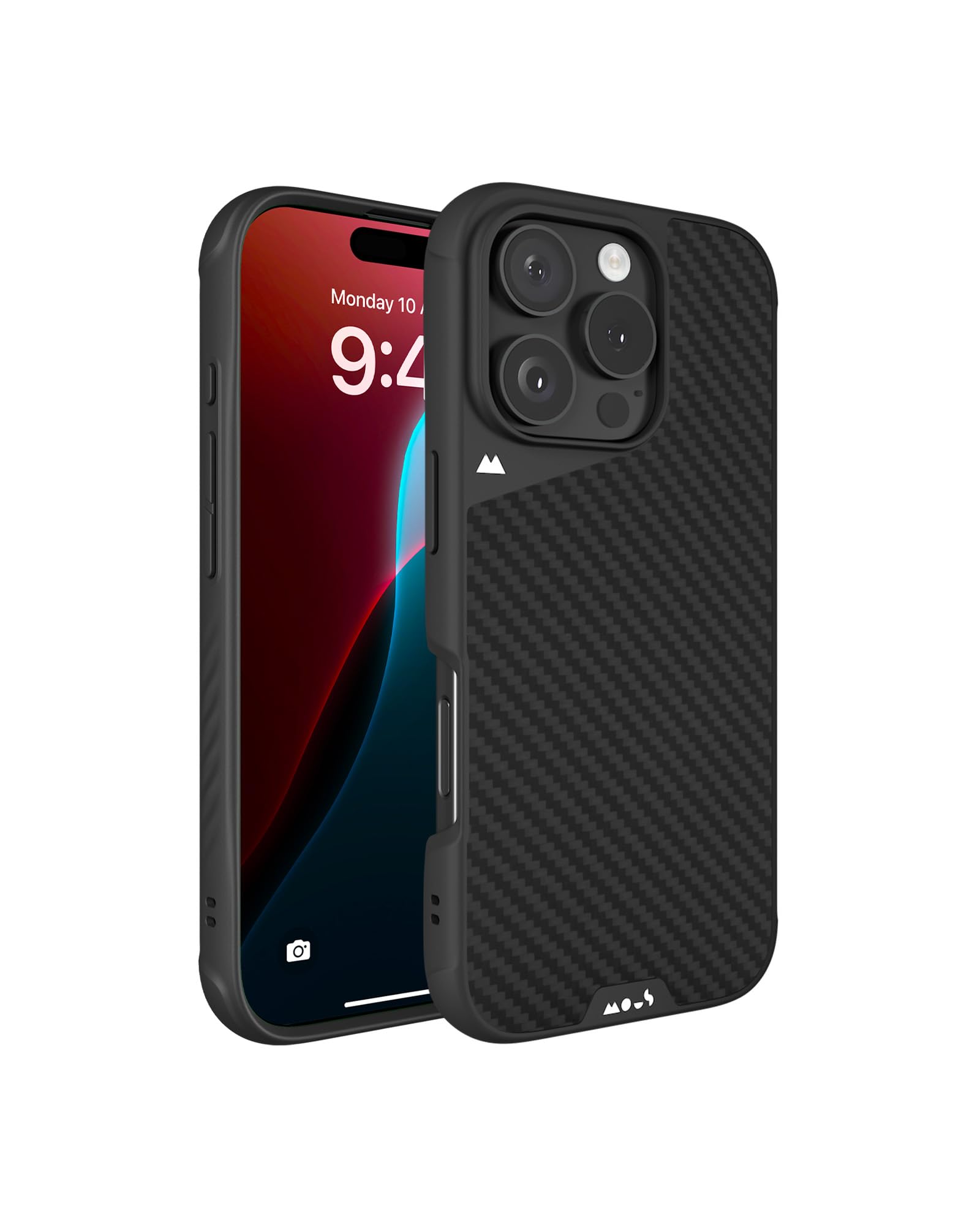 Mous iPhone 16 Pro Case | Limitless 6.0 Carbon Fiber MagSafe Cover