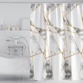 Tennove Modern Geometric Shower Curtain | Waterproof Polyester 200x200cm