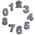 Honnesserry Silicone Number Cake Tins | 0-8 Non-Stick Large Baking Moulds