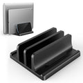 Vertical Laptop Stand for Desk, Klearlook Laptop Holder with Adjustable Slots, 4 in 1 Space-Saving Stand, Portable Notebook Stand for All MacBook, HP - image 1