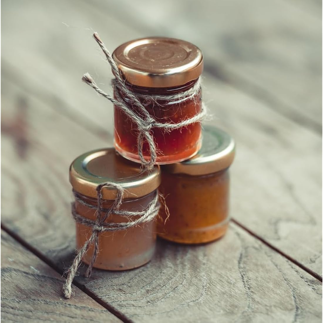 Jolof Store 41ml Mini Glass Jam Jars with Lids - Pack of 100