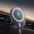 Jolof Store MagSafe Car Mount Charger – 15W Fast Wireless Phone Holder