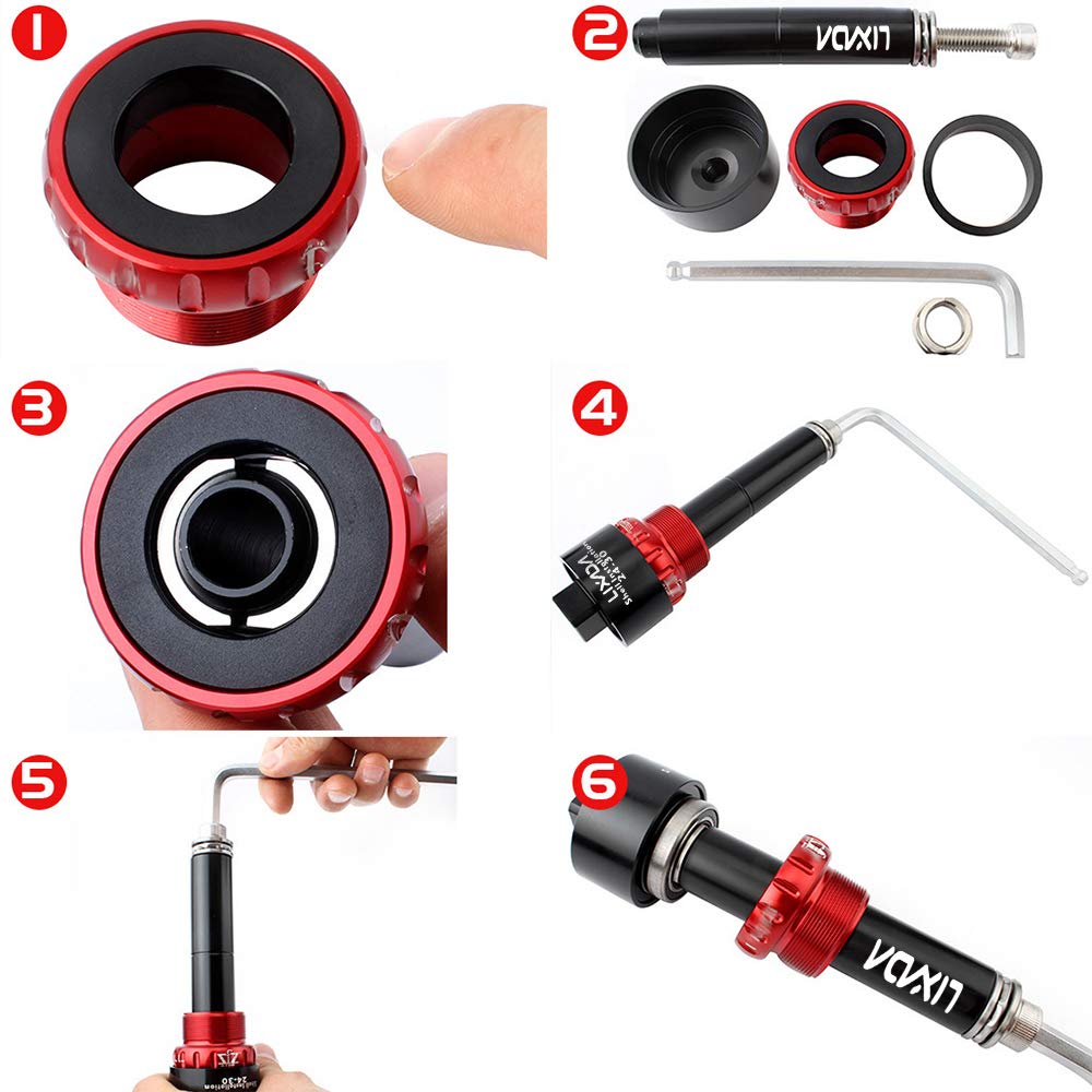 Lixada Bicycle Bearing Press Kit | Bike Bottom Bracket Removal Tool