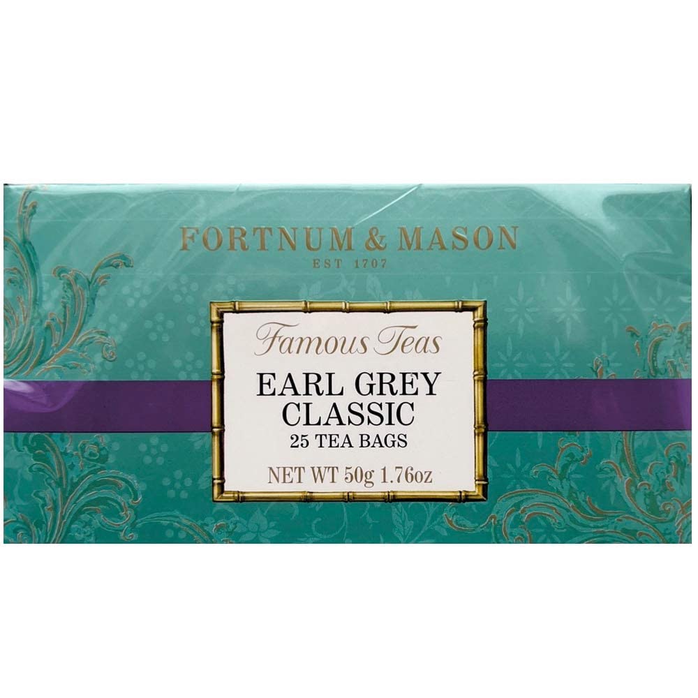 Fortnum & Mason Earl Grey Classic Black Tea with Bergamot - 25 Tea Bags