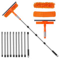 3.9M Window Cleaning Kit | Squeegee with 10 Extendable Poles
