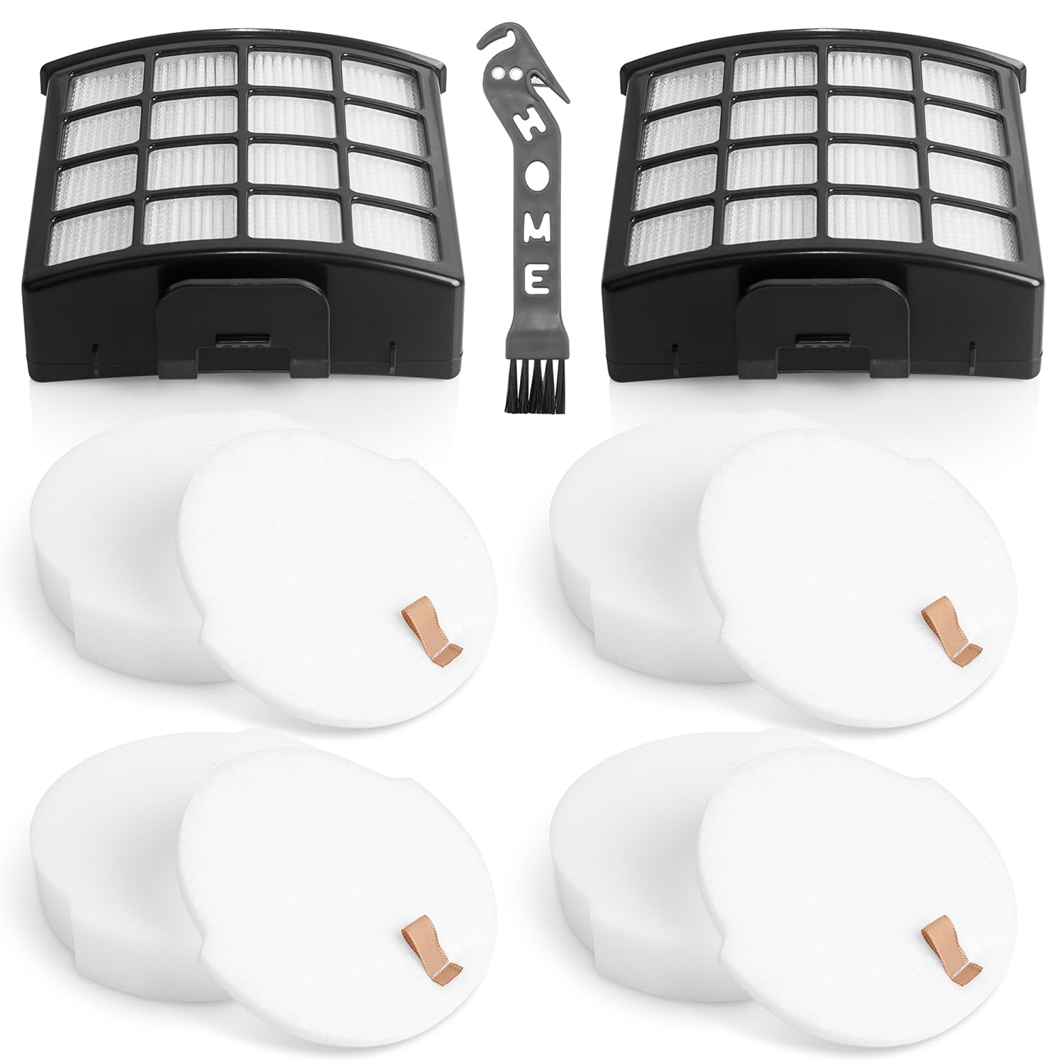 Shark Replacement Filters for NZ860UKT NZ850UK AZ912UK - 11 Piece Set