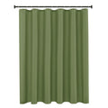 Fabric Shower Curtain Liner – Water Resistant & Weighted, Sage