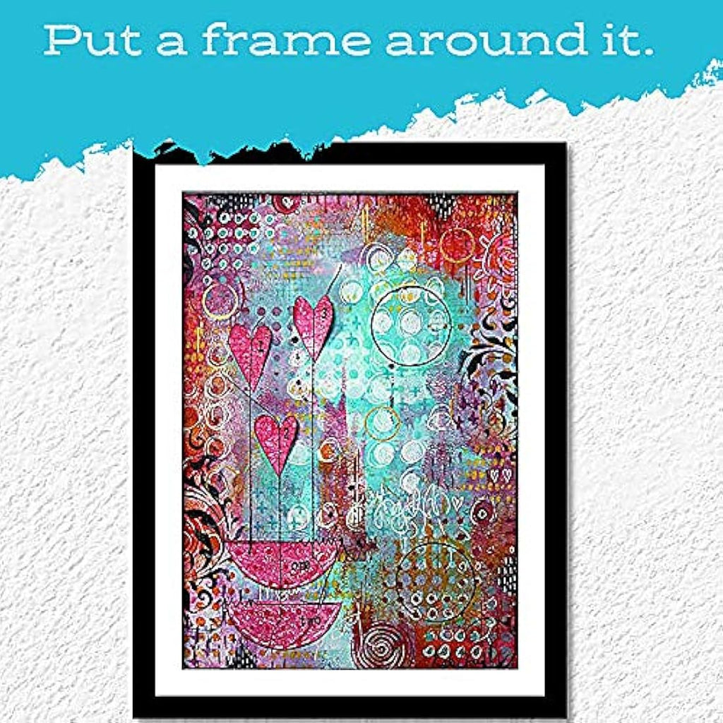 Gel Press Monoprinting Plate – 12” x 14” Reusable Gel Printing Plate