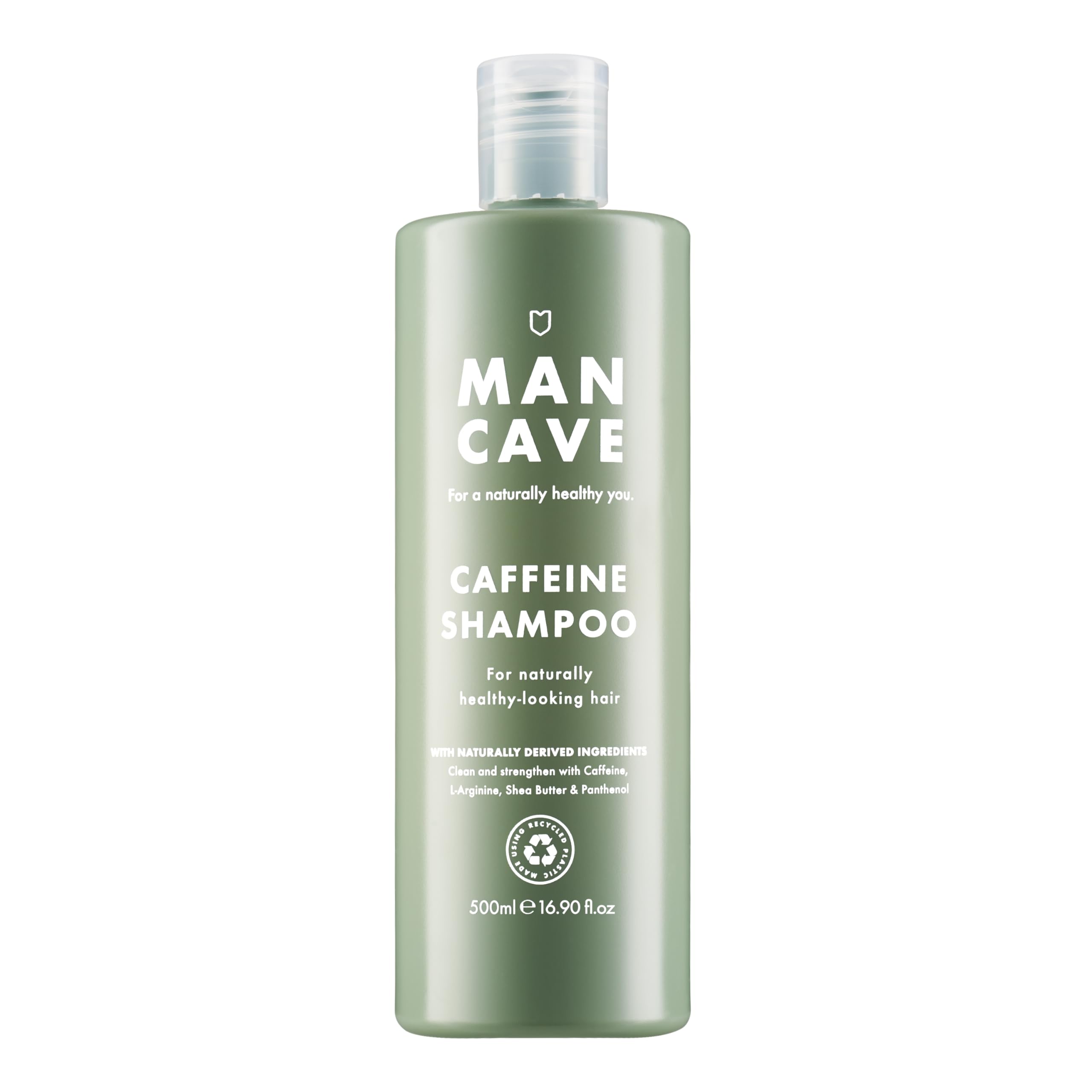 ManCave Caffeine Shampoo for Men | Strengthening & Hair Growth | 500ml