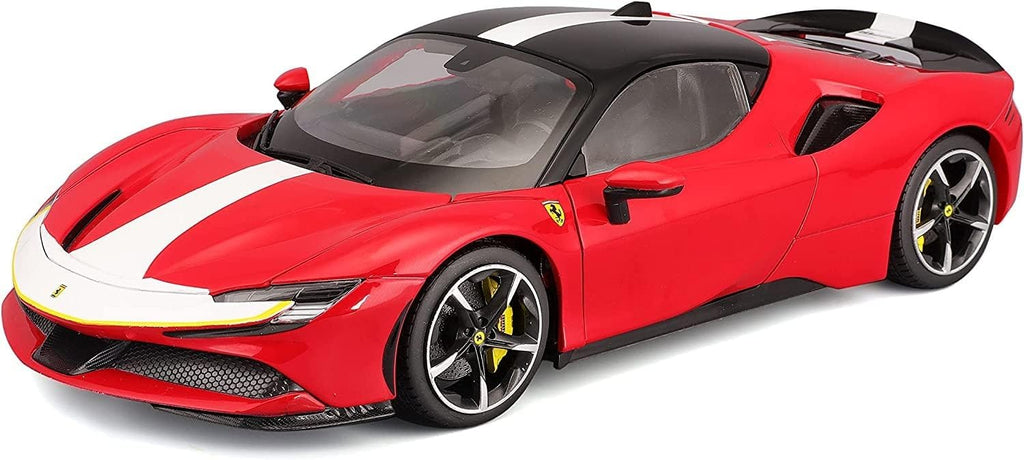 Bburago Ferrari SF90 Stradale Die-Cast Model Car – 1:18 Scale Replica