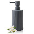 Grey Soap Dispenser – Refillable 250ml ABS Plastic Bottle