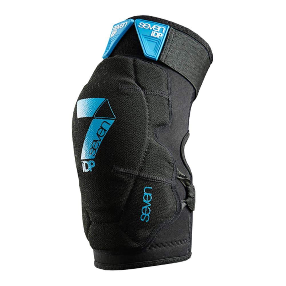 7iDP Flex MTB Knee Pads – Hard Shell Enduro Mountain Bike Guards - Black