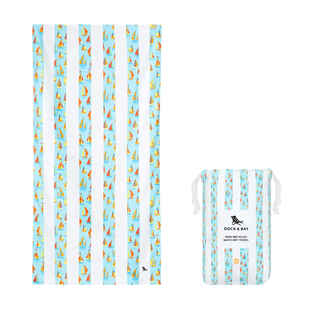 Dock & Bay Kids Quick Dry Beach Towel | Sand Free Recycled – Oh Buoy Large