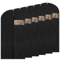 6 Pack Suit Bags PEVA Garment Bags Clothes Covers Suit Protector 60cm*120cm