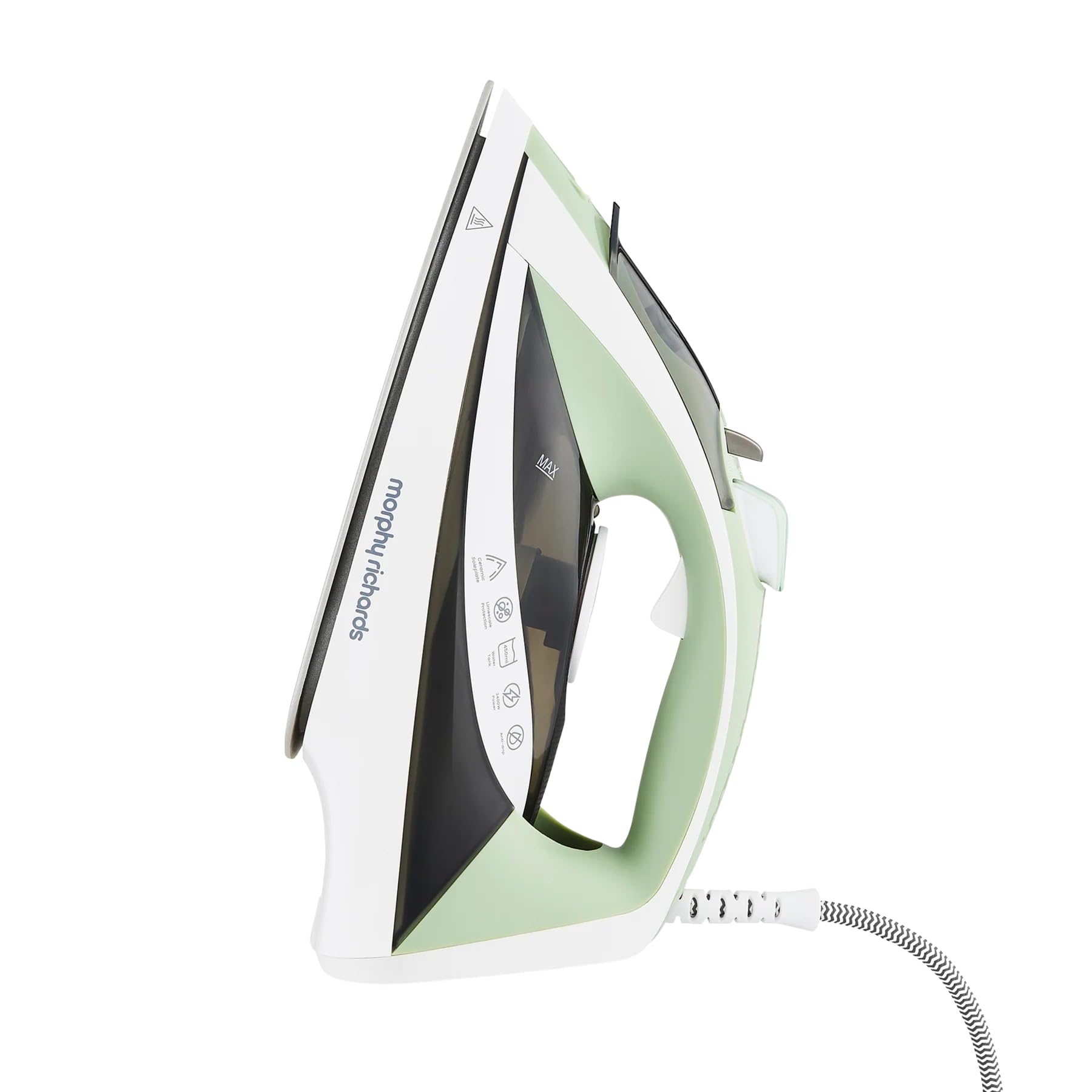 Morphy Richards Steamflow Turbo Steam Iron – Ceramic Soleplate, 2400W