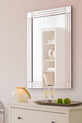 Jolof Store Triple Bevelled Venetian Wall Mirror - Frameless 91x61cm