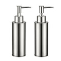 BGL 2-Pack Stainless Steel Soap Dispensers | Rustproof Chrome Finish