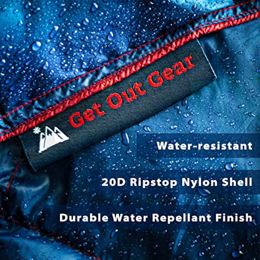 Get Out Gear Down Camping Blanket – 650 Fill Power Packable Outdoor Quilt