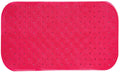 MSV Premium Non-Slip Rubber Shower Mat – Anti-Mould Pink, 36 x 65 cm