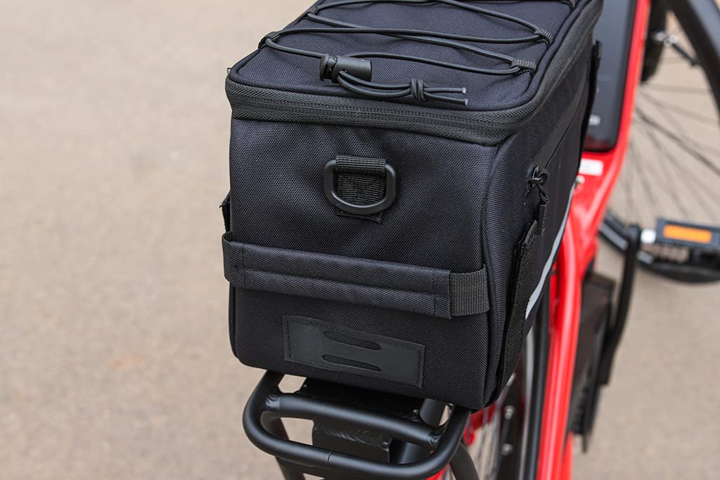 Zefal Z Traveller 80 Pannier Rack Bag – 9L Water Resistant Black
