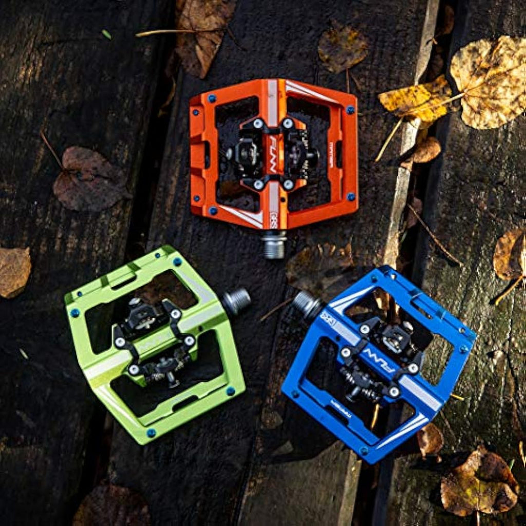 Funn Mamba MTB Clipless Pedals – Double Sided SPD Compatible Alloy