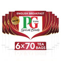 PG Tips English Breakfast Special Blend Black Tea - 70 Tea Bags 175g